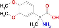 2-Amino-2-(3,4-dimethoxyphenyl)propanoic acid