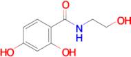 2,4-Dihydroxy-n-(2-hydroxyethyl)benzamide