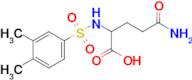 4-Carbamoyl-2-(3,4-dimethylbenzenesulfonamido)butanoic acid