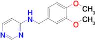 n-[(3,4-dimethoxyphenyl)methyl]pyrimidin-4-amine