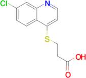 3-[(7-chloroquinolin-4-yl)sulfanyl]propanoic acid