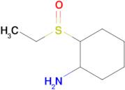 2-(Ethanesulfinyl)cyclohexan-1-amine