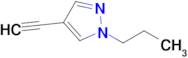 4-Ethynyl-1-propyl-1h-pyrazole