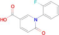 1-(2-Fluorophenyl)-6-oxo-1,6-dihydropyridine-3-carboxylic acid