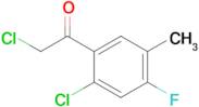 2-Chloro-1-(2-chloro-4-fluoro-5-methylphenyl)ethanone