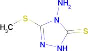 4-amino-3-(methylsulfanyl)-4,5-dihydro-1H-1,2,4-triazole-5-thione