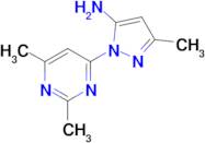 1-(2,6-Dimethylpyrimidin-4-yl)-3-methyl-1h-pyrazol-5-amine