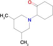 2-(3,5-Dimethylpiperidin-1-yl)cyclohexan-1-one