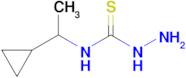 3-Amino-1-(1-cyclopropylethyl)thiourea