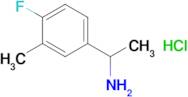 1-(4-Fluoro-3-methylphenyl)ethan-1-amine hydrochloride