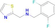 [(2,6-difluorophenyl)methyl][(1,3-thiazol-2-yl)methyl]amine