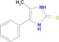 4-methyl-5-phenyl-2,3-dihydro-1H-imidazole-2-thione