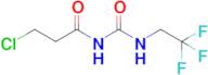 3-(3-Chloropropanoyl)-1-(2,2,2-trifluoroethyl)urea