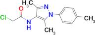 2-Chloro-n-[3,5-dimethyl-1-(4-methylphenyl)-1h-pyrazol-4-yl]acetamide