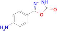 5-(4-aminophenyl)-2,3-dihydro-1,3,4-oxadiazol-2-one