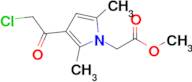 Methyl 2-[3-(2-chloroacetyl)-2,5-dimethyl-1h-pyrrol-1-yl]acetate