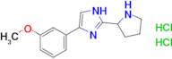 4-(3-Methoxyphenyl)-2-(pyrrolidin-2-yl)-1h-imidazole dihydrochloride