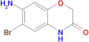 7-Amino-6-bromo-3,4-dihydro-2h-1,4-benzoxazin-3-one