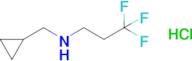 (Cyclopropylmethyl)(3,3,3-trifluoropropyl)amine hydrochloride