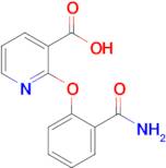 2-(2-Carbamoylphenoxy)pyridine-3-carboxylic acid