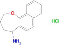 Naphth[1,2-b]oxepin-5-amine, 2,3,4,5-tetrahydro-, hydrochloride (1:1)