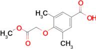 4-(2-Methoxy-2-oxoethoxy)-3,5-dimethylbenzoic acid