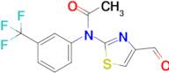 n-(4-Formyl-1,3-thiazol-2-yl)-n-[3-(trifluoromethyl)phenyl]acetamide