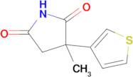 3-Methyl-3-(thiophen-3-yl)pyrrolidine-2,5-dione