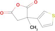 3-Methyl-3-(thiophen-3-yl)oxolane-2,5-dione