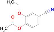 4-Cyano-2-ethoxyphenyl acetate