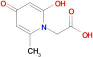 2-(2-hydroxy-6-methyl-4-oxo-1,4-dihydropyridin-1-yl)acetic acid