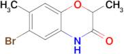 6-Bromo-2,7-dimethyl-3,4-dihydro-2h-1,4-benzoxazin-3-one