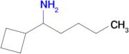 1-Cyclobutylpentan-1-amine