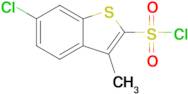 6-Chloro-3-methyl-1-benzothiophene-2-sulfonyl chloride