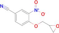 3-Nitro-4-(oxiran-2-ylmethoxy)benzonitrile