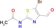 n-(5-Bromo-4-formyl-1,3-thiazol-2-yl)acetamide