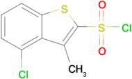 4-Chloro-3-methyl-1-benzothiophene-2-sulfonyl chloride