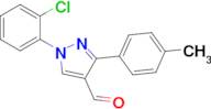 1-(2-Chlorophenyl)-3-(4-methylphenyl)-1h-pyrazole-4-carbaldehyde