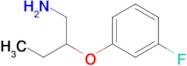 1-[(1-aminobutan-2-yl)oxy]-3-fluorobenzene