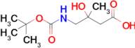 4-([(tert-butoxy)carbonyl]amino)-3-hydroxy-3-methylbutanoic acid