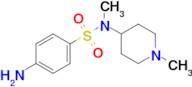 4-Amino-n-methyl-n-(1-methylpiperidin-4-yl)benzene-1-sulfonamide