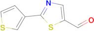 2-(Thiophen-3-yl)-1,3-thiazole-5-carbaldehyde