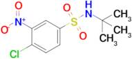 n-Tert-butyl-4-chloro-3-nitrobenzene-1-sulfonamide