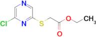 Ethyl 2-[(6-chloropyrazin-2-yl)sulfanyl]acetate