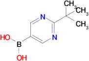 (2-Tert-butylpyrimidin-5-yl)boronic acid