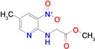 Methyl 2-[(5-methyl-3-nitropyridin-2-yl)amino]acetate