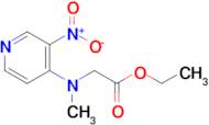 Ethyl 2-[methyl(3-nitropyridin-4-yl)amino]acetate