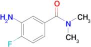 3-Amino-4-fluoro-n,n-dimethylbenzamide