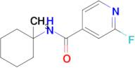 2-Fluoro-n-(1-methylcyclohexyl)pyridine-4-carboxamide