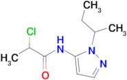 n-[1-(butan-2-yl)-1h-pyrazol-5-yl]-2-chloropropanamide